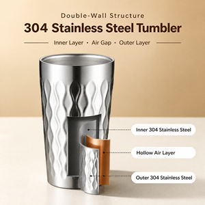 Tazza Termica in Acciaio Inox 304 a Doppia Parete, Logo Personalizzato, Borraccia Sportiva Portatile <span class=keywords><strong>per</strong></span> Regali Promozionali - Product Image 5