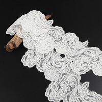 Dentelle en polyester soluble dans l'eau de 10 cm de large, nouvelle pour les textiles de maison et les accessoires de broderie pour vêtements