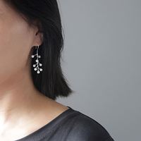 Lotus Pret Echt 925 Sterling Zilver 18K Vergulde Handgemaakte Creatieve Fijne Sieraden Hulst Vruchten Bengelen Oorbellen Voor Vrouwen Brincos