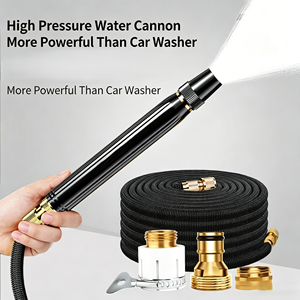 Pistolet à eau haute pression pour lavage de voiture, <span class=keywords><strong>tuyau</strong></span> rétractable pour arroser les fleurs, buse de lavage de sol - Product Image 5