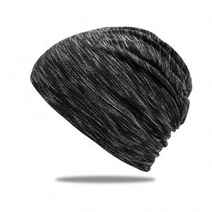 Gorros de Invierno Unisex Cálidos de Punto con Forro de Terciopelo, Conjunto de Gorro y Pasamontañas para Exteriores, Gorros Cómodos para Esquiar, Gorro Holgado Ajustable - Product Image 1
