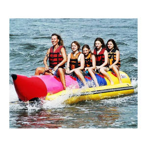 Venta de fábrica Varios juguetes grandes para adultos Agua inflable Banana Boat Paseos para <span class=keywords><strong>alquiler</strong></span> - Product Image 3
