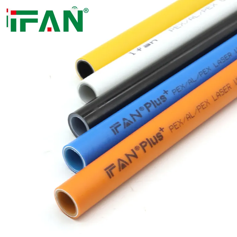 IFAN yüksek basınç çok katmanlı PEX tüp 16-32mm ucuz fiyat PEX Al PEX boru su gaz kaynağı için