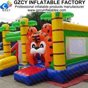 <span class=keywords><strong>Château</strong></span> gonflable portable de qualité commerciale 100% PVC pour enfants <span class=keywords><strong>avec</strong></span> toboggan/aire de <span class=keywords><strong>golf</strong></span>/piscine <span class=keywords><strong>à</strong></span> balles/mur d'escalade - Product Image 6