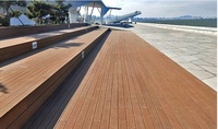 Planches de terrasse en bambou densifié anti-corrosion, matériau en bambou hautement résistant aux intempéries, traitement personnalisé pour les projets de paysagisme et de terrasses