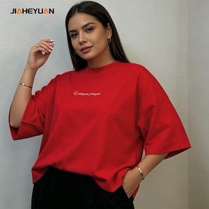 Wholesale Custom Logo High Quality 100% Cotton Crew Neck Low Price Oversized T-<strong>shirt</strong> <strong>Womens</strong> Casual Designer <strong>Shirts</strong> <strong>for</strong> <strong>Women</strong> - Product Image 2