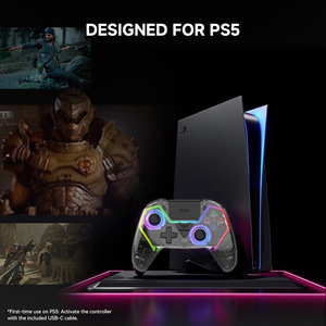 Control Inalámbrico para <span class=keywords><strong>PS5</strong></span> con Iluminación RGB y Programación de Macros, <span class=keywords><strong>Compatible</strong></span> con Juegos de PC - Product Image 2