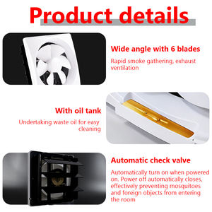 พัดลมดูดอากาศติดผนังพลาสติกแบบมีชัตเตอร์ มอเตอร์ทองแดง 100% ประหยัดพลังงาน เสียงเบา สำหรับอุตสาหกรรมและโรงเรือน - Product Image 4