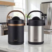 PINKAH Grand Thermos Isotherme Premium en Acier Inoxydable 316L à Double Paroi, 2000 ml (67 oz), Contenant Alimentaire, Boîte à Déjeuner
