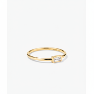 Anillo Apilable para Hombre con Patrón Geométrico y Diamantes Cultivados en Laboratorio, Oro 10K, Platino, Certificado IGI, Bañado en Rodio, Ideal para Promesas - Product Image 1