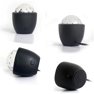 Mini-projecteurs LED USB Crystal Flash pour scène, DJ, rétro, <span class=keywords><strong>POJ</strong></span> avec boule à mouvement sonore, IP65, pour discothèque et fêtes à domicile - Product Image 3
