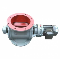 Vanne rotative en acier inoxydable pour l'industrie, système d'évacuation à air comprimé