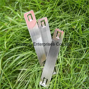 HLX 316ss Non-removable stainless steel cable identification tags stainless steel self-locking rolling tape