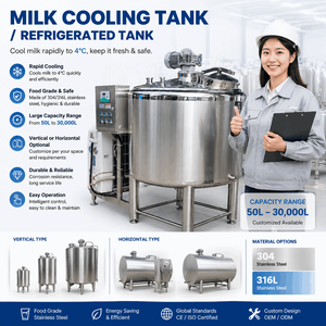 Réservoir de refroidissement de <span class=keywords><strong>lait</strong></span> <span class=keywords><strong>maternel</strong></span> frais pour ferme 500L 1000L, refroidisseur de <span class=keywords><strong>lait</strong></span> réfrigéré - Product Image 3