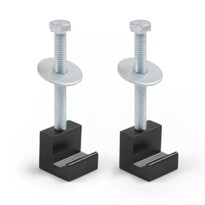 Kit de montaje de riel con abrazadera en J de aluminio para caja de herramientas de camioneta, juego de 2 piezas - Product Image 1