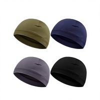 Gorro Deportivo Transpirable de Secado Rápido para Ciclismo y Running, Gorro Jacquard con Diseño de Calavera, Forro para Casco, Unisex, para Deportes al Aire Libre, Personalizable OEM