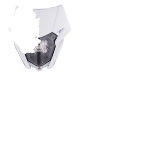Phares de <span class=keywords><strong>moto</strong></span> LINGQI, feux de jour LED, capot de phare Grimace pour <span class=keywords><strong>moto</strong></span> tout-terrain CRF, pièces de motocross - Product Image 4