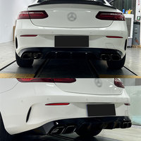 Diffuser Belakang E63S Berkualitas Tinggi untuk Mercedes Benz E Class W238 hingga Gaya E63 Diffuser 2017-2023