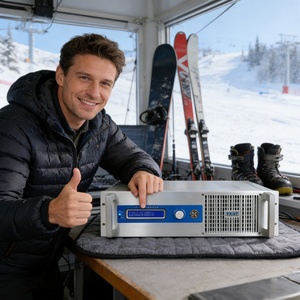 [US] Émetteur <span class=keywords><strong>FM</strong></span> YXHT-1, 2KW (2000W) avec kit <span class=keywords><strong>antenne</strong></span> et câble, pour événements sportifs, signal puissant de qualité professionnelle - Product Image 3