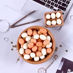 Molde de Resina para Fundición al por Mayor, Mini Huevos de Amor Falsos, Diorama de Casa de Muñecas, Miniatura de Escena, Miniatura de Comida, Suministros de Huevos, Marca ML - Product Image 4