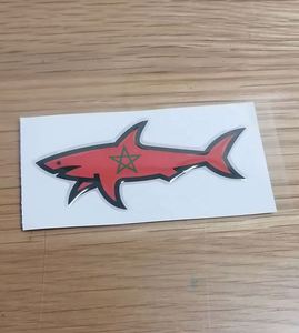 2025 Blnieece Mejor Oferta Adhesivo Paul Shark, Calcomanía Bandera de Tiburón, Adhesivo para Coche de Color Sólido, Pegatinas Decorativas Personalizadas - Product Image 1