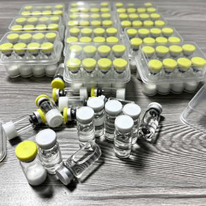 Vente en gros de peptides lyophilisés GHK-CU à 99% de pureté, 10 mg, 20 mg, matières premières cosmétiques de qualité supérieure, poudre GHK-CU, fournisseur d'usine, OEM - Product Image 2