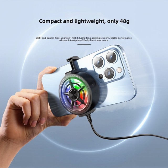 Smart Phone & Gamepad Cooling Fan-Air-Cooled Plug & Play Compact Lightweight Mobile Phone Tools