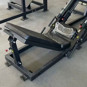 Prensa de Piernas Bilateral, Prensa de Piernas Lineal, Equipo de Gimnasio Comercial para Entrenamiento de Fuerza, Prensa de Piernas con <span class=keywords><strong>Carga</strong></span> de Placas a 45 Grados - Product Image 6