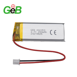 נטענת <span class=keywords><strong>Lipo</strong></span> הסוללה <span class=keywords><strong>3.7V</strong></span> <span class=keywords><strong>390mAh</strong></span> דגם 402050 נטענת ליתיום פולימר סוללה - Product Image 2