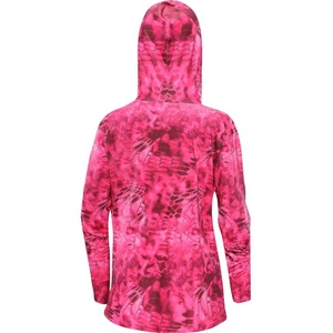 UPF50+ Quick Dry Clothes Polyester Customized Outdoor <b>Sunscreen</b> UV Fishing Clothing Long Sleeve Womens Fishing Tshirts - Product Image 3