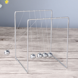 <span class=keywords><strong>Newton</strong></span>'s Culla in acciaio inox pendolo fisica giocattolo ufficio Stress sollievo da ufficio regalo Zen aziendale - Product Image 1