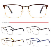 Gafas con montura óptica Retro Para hombres y mujeres, lentes con montura óptica a la moda, al por mayor, para estudiantes y mujeres