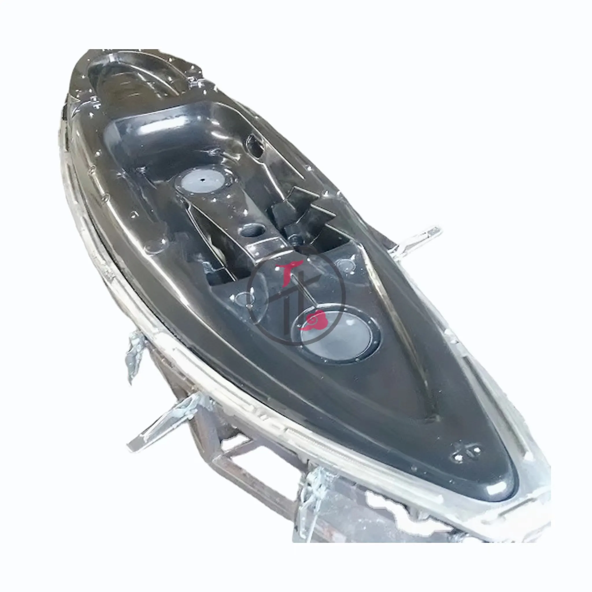 Cetakan rotator rotasi kustom aluminium cetakan rotolding Kayak/cetakan kapal