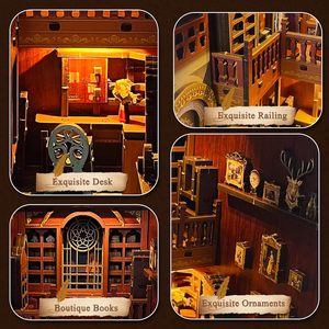 Nuovo Set Educativo Personalizzato Fai-da-Te: Fermalibri 3D in Legno con Luce LED per Bambini da 5 a 7 Anni, Facile da Costruire - Product Image 5