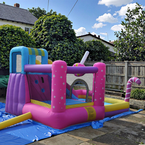 Đầy Màu sắc Inflatable thư bị trả lại lâu đài 420D + 840D Oxford Inflatable Trampoline trong nhà/ngoài trời sân chơi sử dụng bouncy đồ chơi - Product Image 1