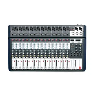 Rack design LD16 audio mixer com alimentação fantasma