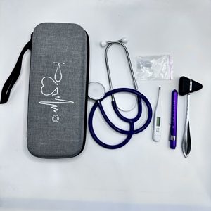 ชุดเครื่องมือตรวจวินิจฉัยทางการแพทย์พร้อมกระเป๋าไนลอนสำหรับนักศึกษาแพทย์ แพทย์ และพยาบาล ราคาโรงงาน ได้รับเครื่องหมาย CE - Product Image 4