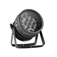 Projecteur LED PAR Zoom IP65 19x12W RGBW 4-en-1 DMX pour éclairage de scène