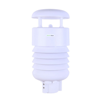 Estación Meteorológica Inteligente para Agricultura SenseCAP S500 Modbus, Sensor Ultrasónico Compacto 5 en 1 RS485 SDI-12 para Exteriores, para Granjas e Invernaderos