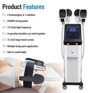 Estimulador Muscular Profesional 2 <span class=keywords><strong>en</strong></span> 1 <span class=keywords><strong>de</strong></span> 6500W con 4 Manijas, Máquina para Desarrollo Muscular - Product Image 3