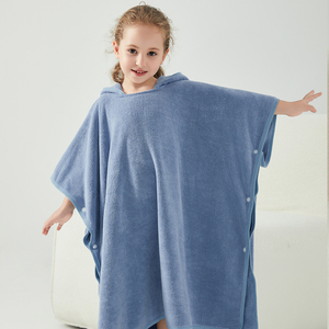 Wholesale Baby Beach Towel Coral Velvet Towel Poncho Hooded <strong>Robe</strong> Surf Kids <strong>Swim</strong> Towel Beach <strong>Robe</strong> - Product Image 5