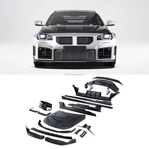 Nuevo Kit de Carrocería para BMW Serie 2 M2 Competition Coupé M2G87 2018-2021, Estilo PAK, Fibra de Carbono, Lip Delantero, Faldones Laterales, Difusor, Ensamblaje con Tornillos - Product Image 1
