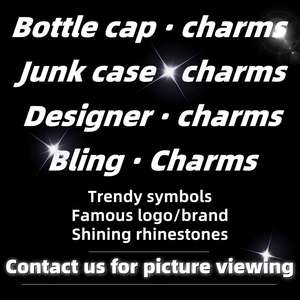 Dijes de Lujo para Decorar Fundas de Teléfono, Accesorios Decorativos con Logotipo de Marca, Dijes Metálicos de Moda 0645 - Product Image 2