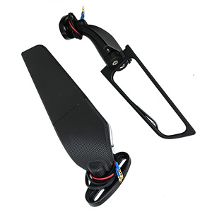 Espejo retrovisor iluminado de ala fija para motocicletas. Accesorios de modificación de presa de aire para coches. Roadster Universal Flatline. - Product Image 4