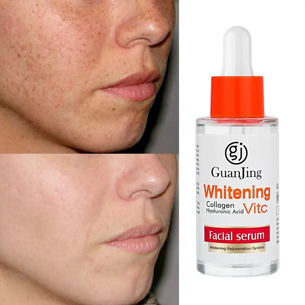Neue Hautpflege Private Label Vit C Aufhellen des Anti-Aging-Serum Reines Vitamin C Hyaluronsäure-Bleaching-Serum für das Gesicht
