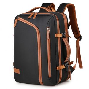 Waterproof <b>Nylon</b> Business Casual Outdoor Travel Bag Custom logo Large Capacity Expend 15.6 Inch Laptop Laptop <b>Backpack</b> - Product Image 6