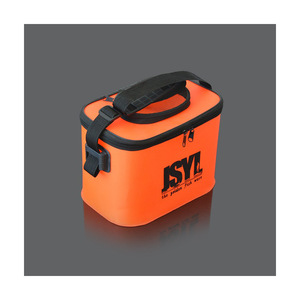Cubo de Pesca Plegable EVA con Ventana Transparente, Colores Surtidos (Naranja, Negro, Azul), Correa para Hombro, Multiusos, Unisex - Product Image 3
