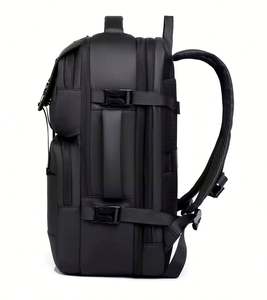 Customized logo New Expandable 17.3 Inches Laptop Backpack Waterproof Outdoor USB Feature Zipper Closure Lining Polyester - Product Image 5