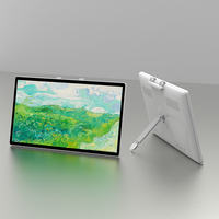 Téléviseur intelligent portable de 24,5 pouces avec écran tactile rétroéclairé, support mobile et rechargeable, vente flash, télévision sans fil enroulable