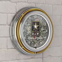 Boîte lumineuse publicitaire géante, cadre en plastique fantaisie pour intérieur, placage métallique argenté, horloge numérique à quartz, néon lumineux mural, 12V